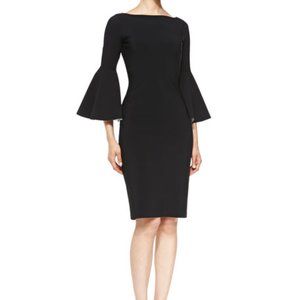 NWT Sheath Dress with Bicolor Bell Sleeves